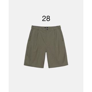 ステューシー(STUSSY)のSTUSSY VOLUME PLEATED SHORT STRIPE 28(ショートパンツ)