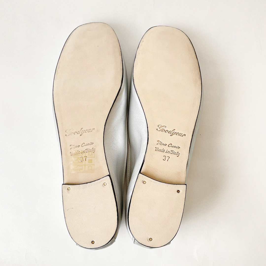 repetto(レペット)の【未使用】SPELTA/スペルタバレエシューズ37 23.5cmシルバー レディースの靴/シューズ(バレエシューズ)の商品写真