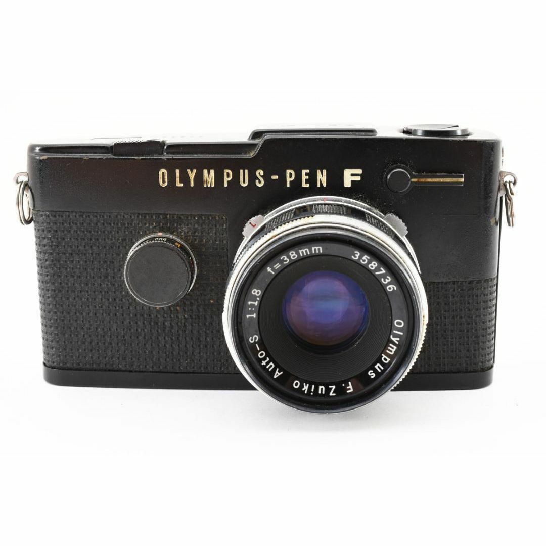 OLYMPUS(オリンパス)の✨希少カラー✨訳あり特価！OLYMPUS PEN-FT ブラック フィルムカメラ スマホ/家電/カメラのカメラ(フィルムカメラ)の商品写真