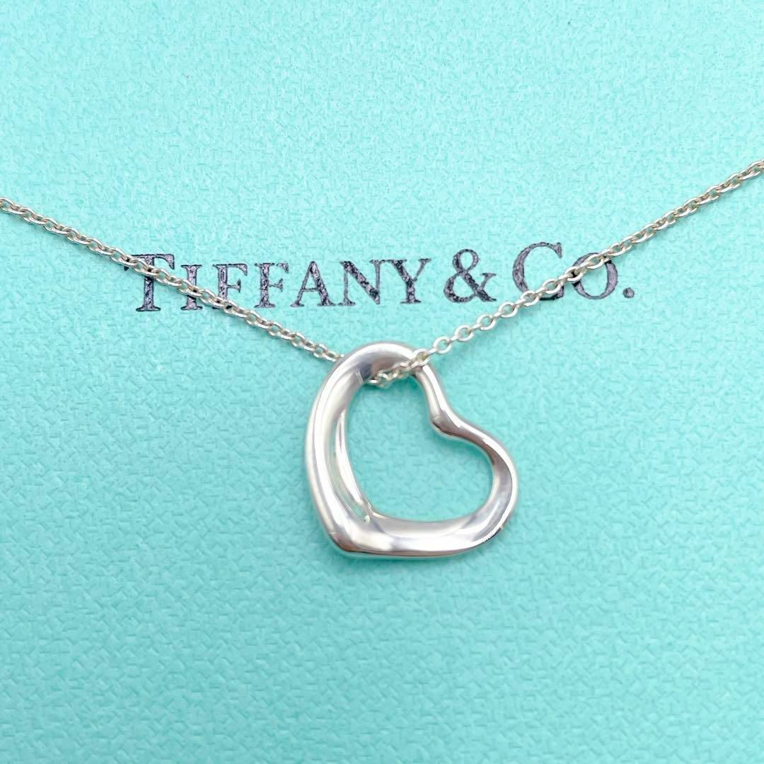 Tiffany & Co.(ティファニー)の✨極美品✨ティファニー オープンハート ネックレス エルサペレッティ Sサイズ レディースのアクセサリー(ネックレス)の商品写真