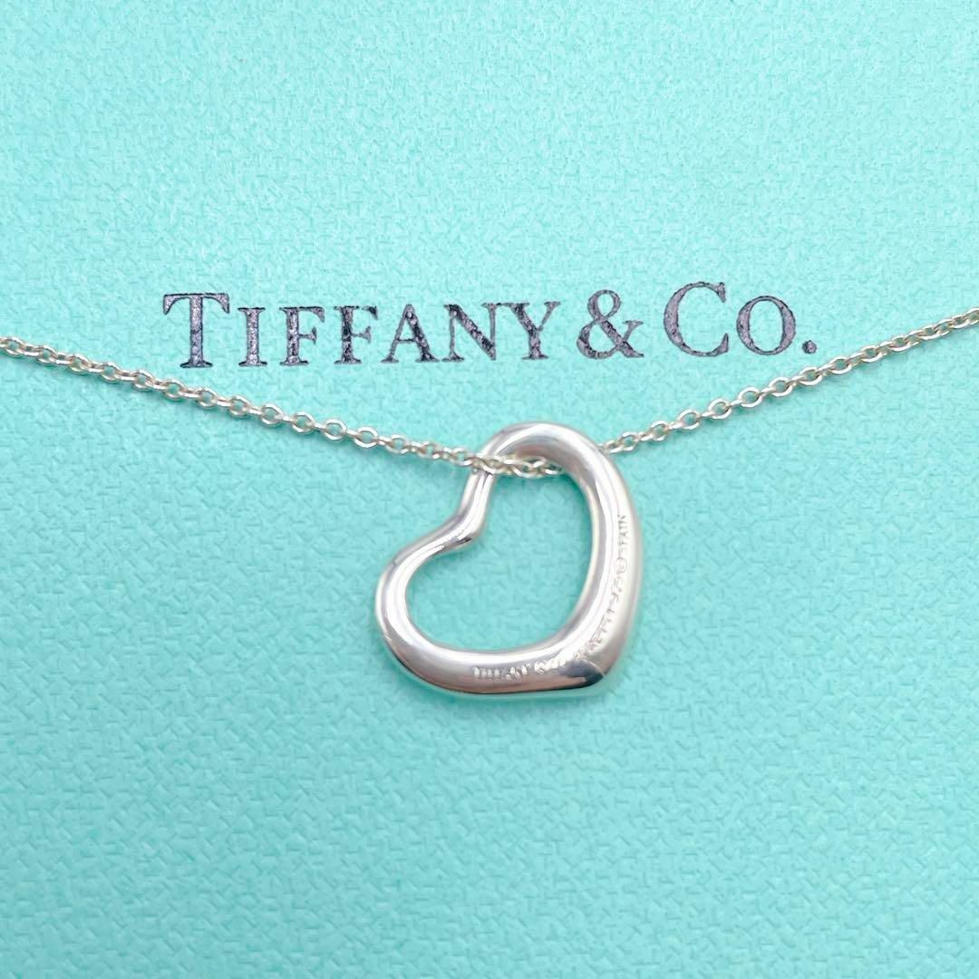 Tiffany & Co.(ティファニー)の✨極美品✨ティファニー オープンハート ネックレス エルサペレッティ Sサイズ レディースのアクセサリー(ネックレス)の商品写真