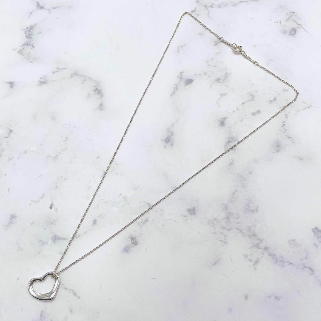 Tiffany & Co.(ティファニー)の✨極美品✨ティファニー オープンハート ネックレス エルサペレッティ Sサイズ レディースのアクセサリー(ネックレス)の商品写真