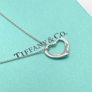 Tiffany & Co. - ✨極美品✨ティファニー オープンハート ネックレス エルサペレッティ Sサイズ