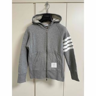 トムブラウン(THOM BROWNE)の◇期間限定◇THOM BROWNE 4BAR クルーネックパーカー サイズ１(パーカー)