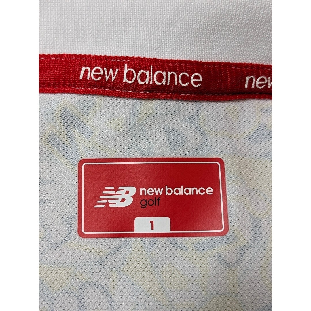 new balance golf(ニューバランスゴルフ)の【1度使用のみ】New Balance golf 総柄 ワンピース スポーツ/アウトドアのゴルフ(ウエア)の商品写真