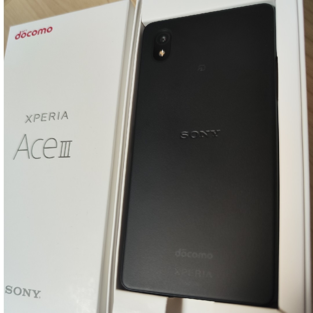 SONY Xperia Ace III SO-53C ブラック スマホ/家電/カメラのスマートフォン/携帯電話(スマートフォン本体)の商品写真
