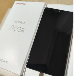 SONY Xperia Ace III SO-53C ブラック(スマートフォン本体)