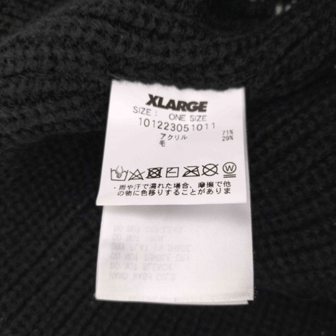 XLARGE(エクストララージ)のXLARGE(エクストララージ) アクリル ボーダー ニットキャップ メンズ メンズの帽子(ニット帽/ビーニー)の商品写真