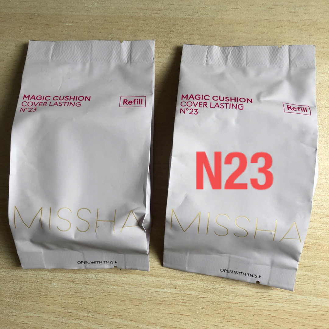 MISSHA(ミシャ)のミシャ　クッションファンデーション　カバーラスティング 23   コスメ/美容のベースメイク/化粧品(ファンデーション)の商品写真