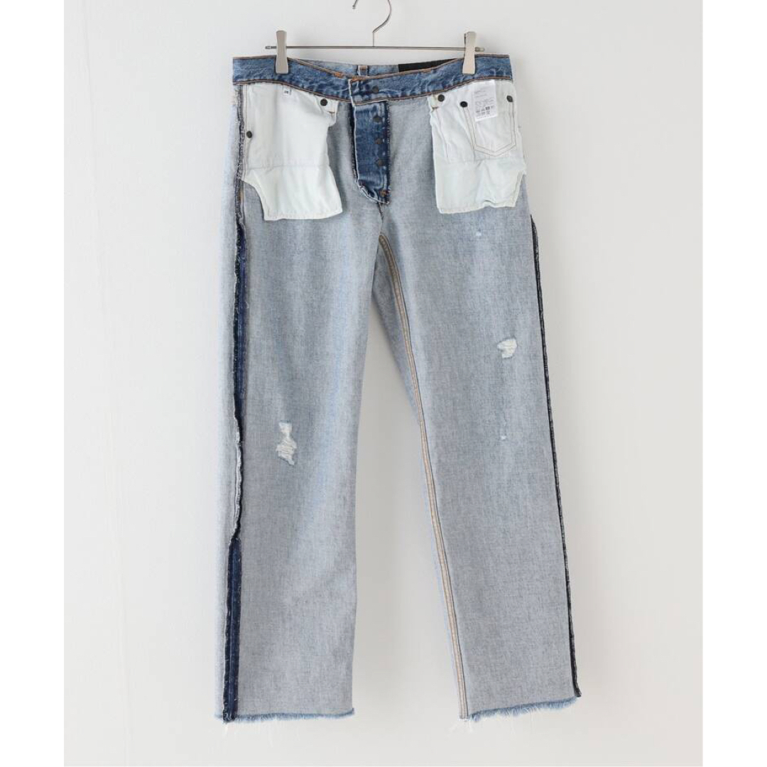 L'Appartement DEUXIEME CLASSE(アパルトモンドゥーズィエムクラス)の【ASKK NY/エーエスケーケーエヌワイ】 CROPPED DENIM レディースのパンツ(デニム/ジーンズ)の商品写真