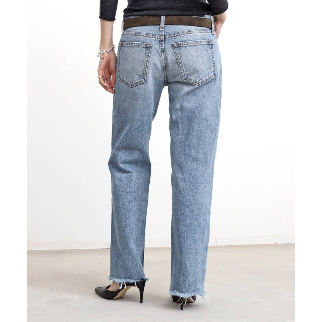 L'Appartement DEUXIEME CLASSE(アパルトモンドゥーズィエムクラス)の【ASKK NY/エーエスケーケーエヌワイ】 CROPPED DENIM レディースのパンツ(デニム/ジーンズ)の商品写真