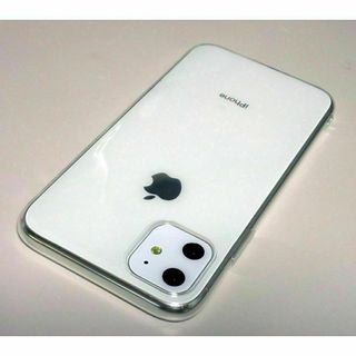 iPhone 11 ソフトタッチ　TPUクリアソフトケース