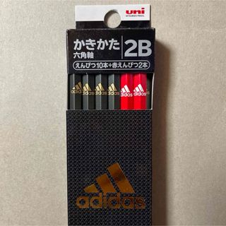 三菱鉛筆 - かきかた 鉛筆　2Ｂ　adidas