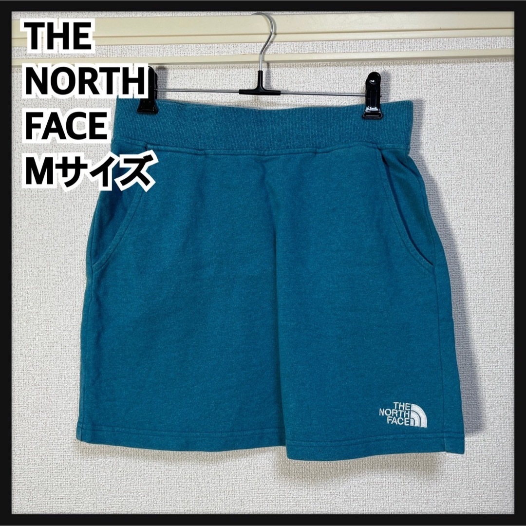 THE NORTH FACE(ザノースフェイス)の【ノースフェイス】ミニスカート　ショートスカート　刺繍　ターコイズブルーKY レディースのスカート(ミニスカート)の商品写真