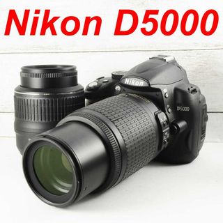 ❤️シャッター回数わずか63枚❤️スマホ転送❤️Nikon 5000　0132(デジタル一眼)