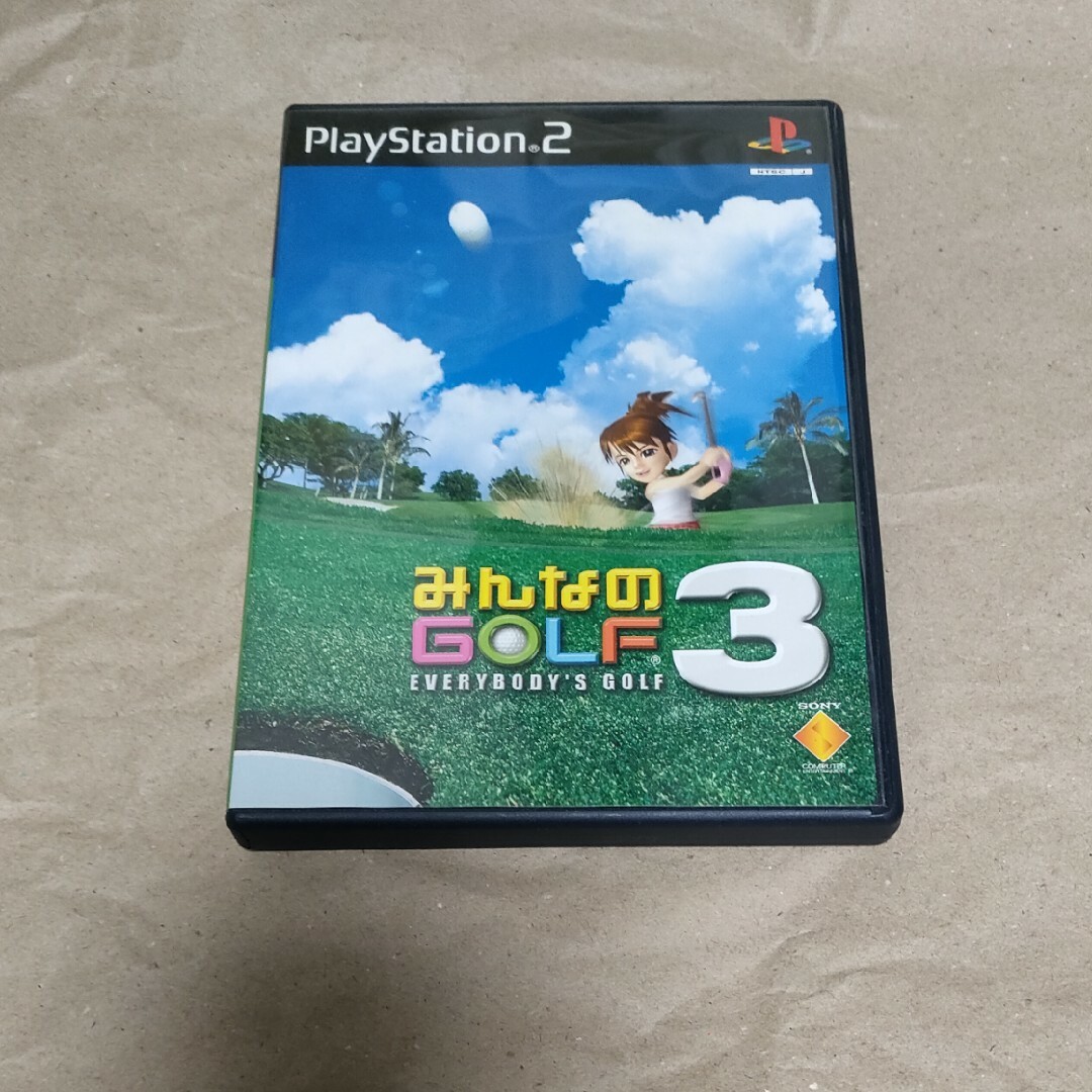 みんなのGOLF 3　PS2中古ソフト エンタメ/ホビーのゲームソフト/ゲーム機本体(家庭用ゲームソフト)の商品写真