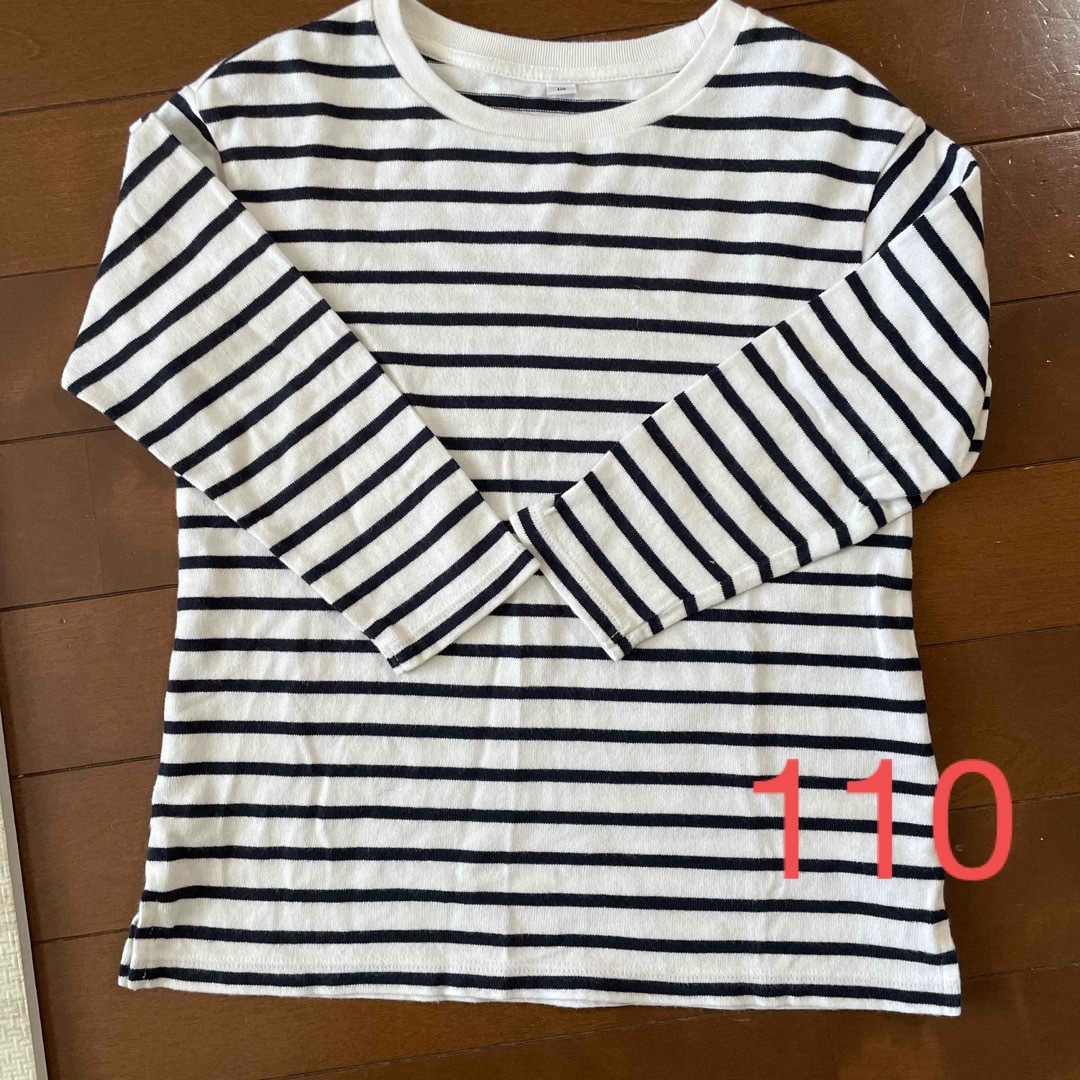 UNIQLO(ユニクロ)のユニクロ＊カットソー キッズ/ベビー/マタニティのキッズ服女の子用(90cm~)(Tシャツ/カットソー)の商品写真