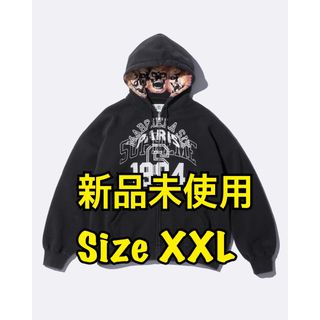 シュプリーム(Supreme)のSupreme®/MM6 Maison Margiela Zip Up 黒xxl(パーカー)