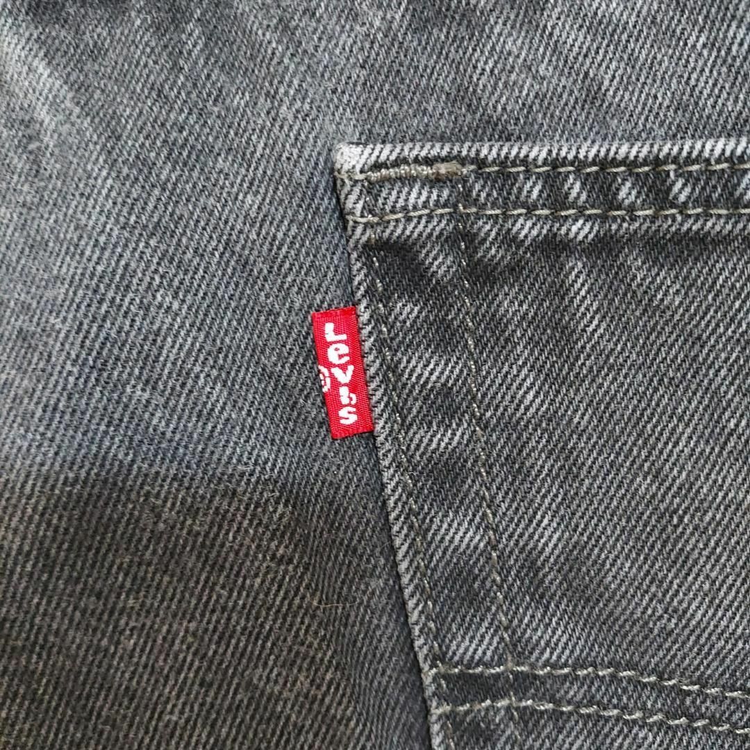 Levi's(リーバイス)のリーバイス505 Levis W40 ブラックデニム 黒 ストレート 8437 メンズのパンツ(デニム/ジーンズ)の商品写真