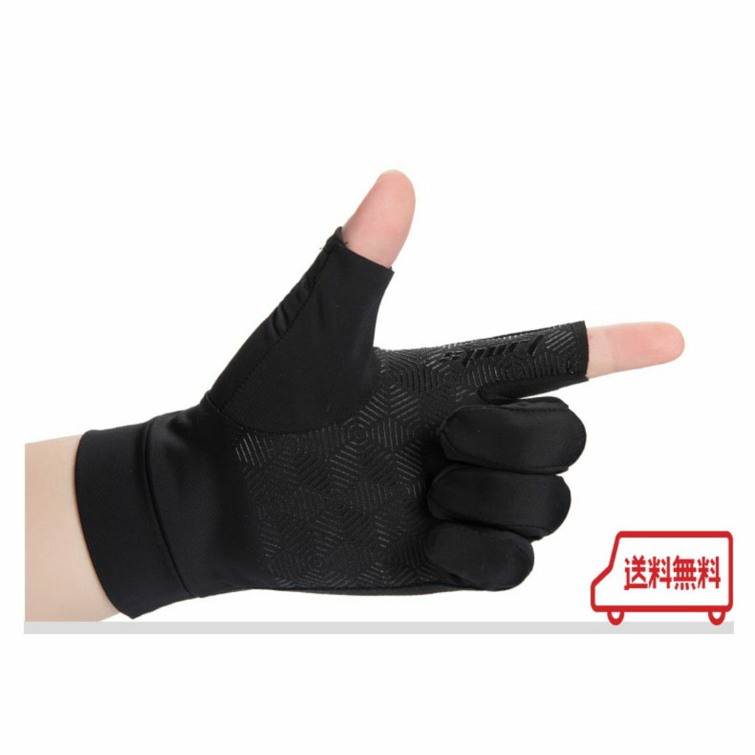 週末限定価格【アイスシルク手袋】スポーツ手袋２組　グローブ　ＵＶカット レディースのファッション小物(手袋)の商品写真