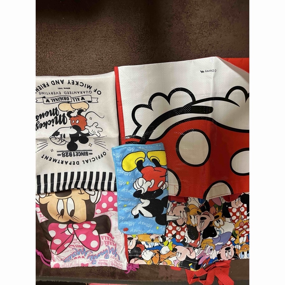 Disney(ディズニー)の☆ディズニー　ミッキ-グッズ❺点まとめ新品☆ エンタメ/ホビーのおもちゃ/ぬいぐるみ(キャラクターグッズ)の商品写真