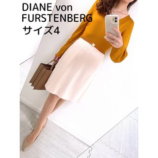 ダイアンフォンファステンバーグ(DIANE von FURSTENBERG)の【美品✨】定価 70,000円❤️ DIANE von FURSTENBERG✨(ひざ丈ワンピース)