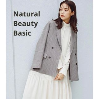 エヌナチュラルビューティーベーシック(N.Natural beauty basic)のNatural Beauty Basic ダブルブレストテーラードジャケット(テーラードジャケット)