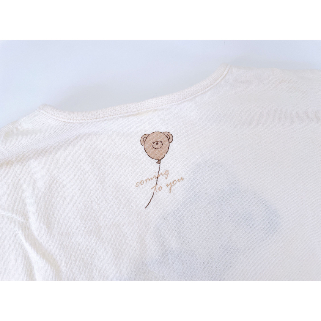 apres les cours(アプレレクール)のapre les cours tiny bear T🧸🎈 キッズ/ベビー/マタニティのベビー服(~85cm)(Ｔシャツ)の商品写真