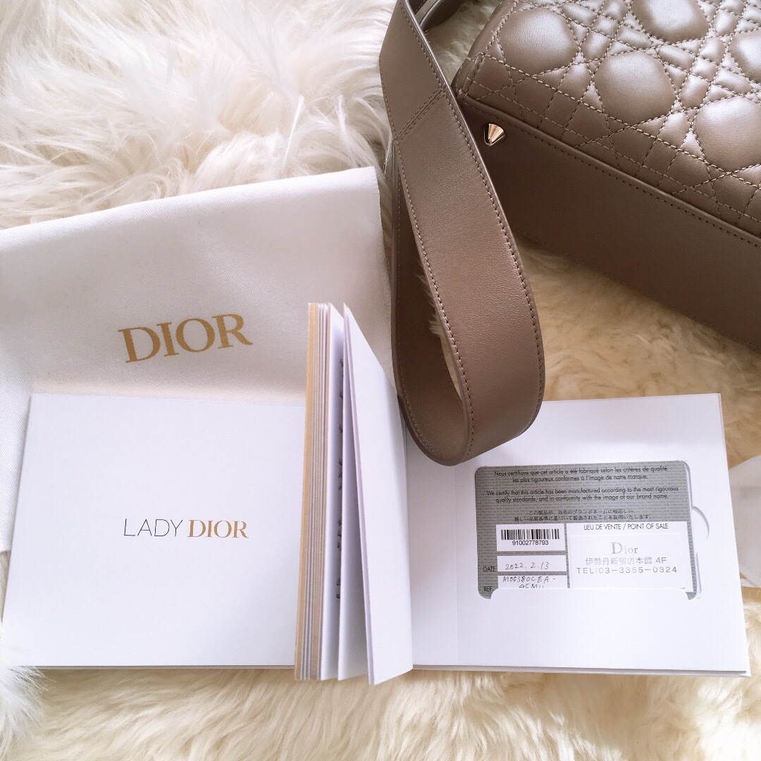 Christian Dior(クリスチャンディオール)のDIOR レディーディオール バック レディースのバッグ(ハンドバッグ)の商品写真