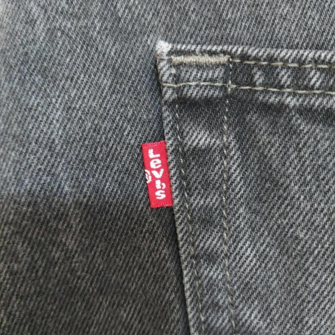 Levi's(リーバイス)のリーバイス505 Levis W40 ブラックデニム 黒 ストレート 8438 メンズのパンツ(デニム/ジーンズ)の商品写真