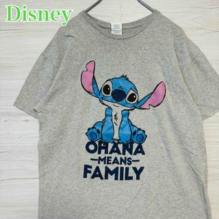 ディズニー(Disney)の【入手困難】Disney スティッチ　Tシャツ　Lサイズ　海外輸入　キャラクター(Tシャツ/カットソー(半袖/袖なし))