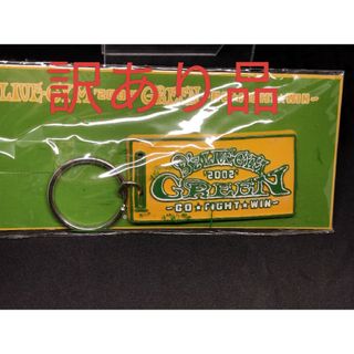 【訳あり品】　B'z LIVE GYM 2002 GREEN キーホルダー(ミュージシャン)