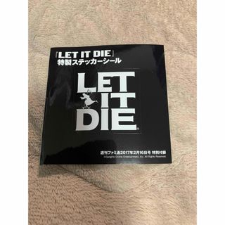 LET IT DIE 特製ステッカーシール 週刊ファミ通特別付録(ゲーム)