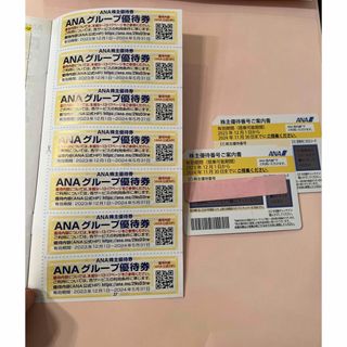 エーエヌエー(ゼンニッポンクウユ)(ANA(全日本空輸))のANA株主優待券2枚と割引券(航空券)