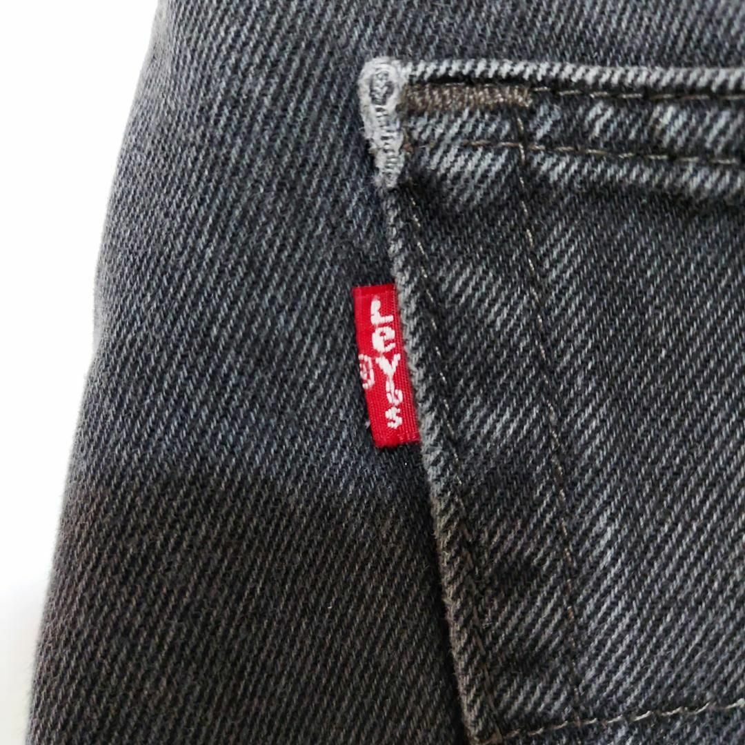 Levi's(リーバイス)のリーバイス505 Levis W40 ブラックデニム 黒 ストレート 8434 メンズのパンツ(デニム/ジーンズ)の商品写真