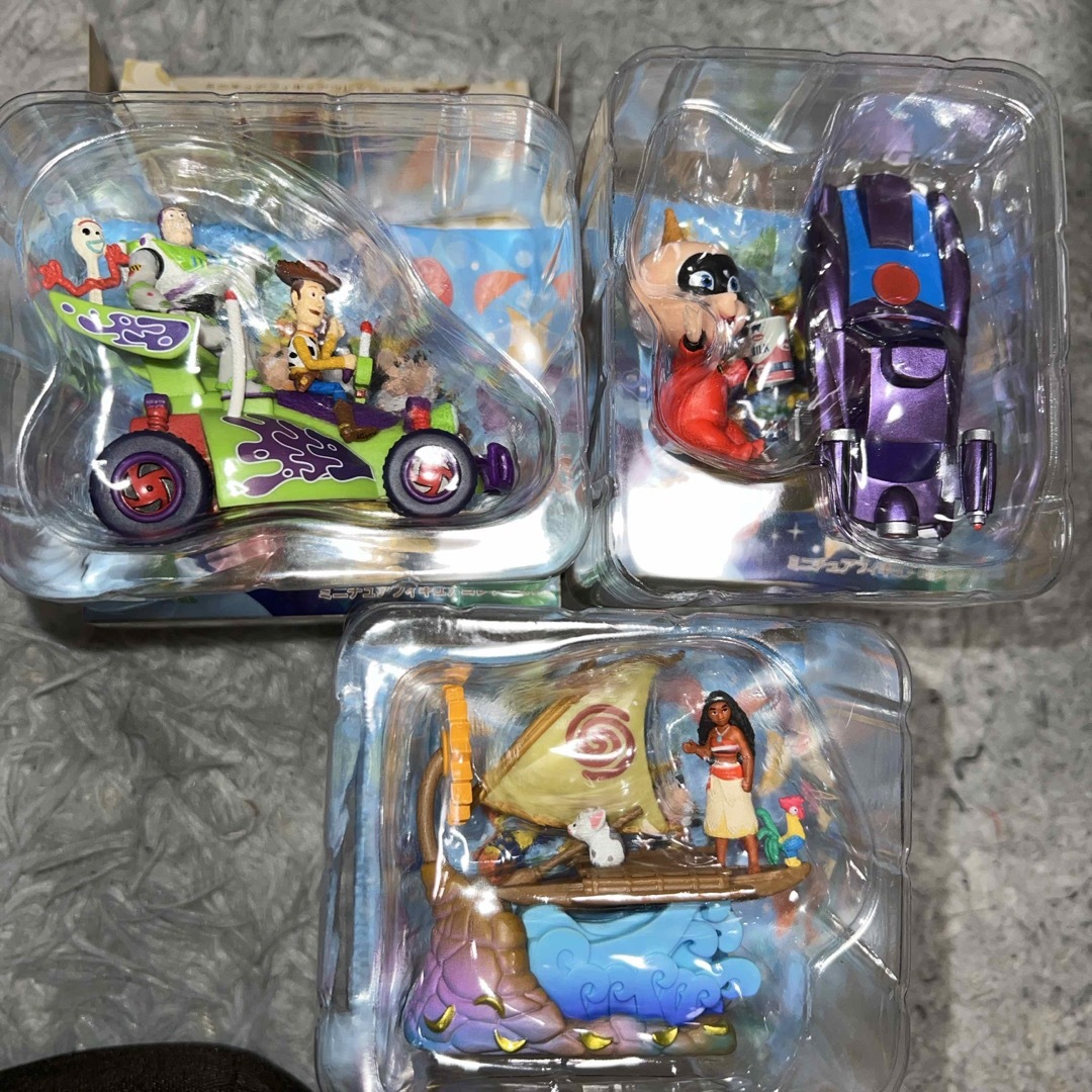 Disney(ディズニー)のハーモニーカラー　ハモカラ　フィギュア　3点セット エンタメ/ホビーのおもちゃ/ぬいぐるみ(キャラクターグッズ)の商品写真