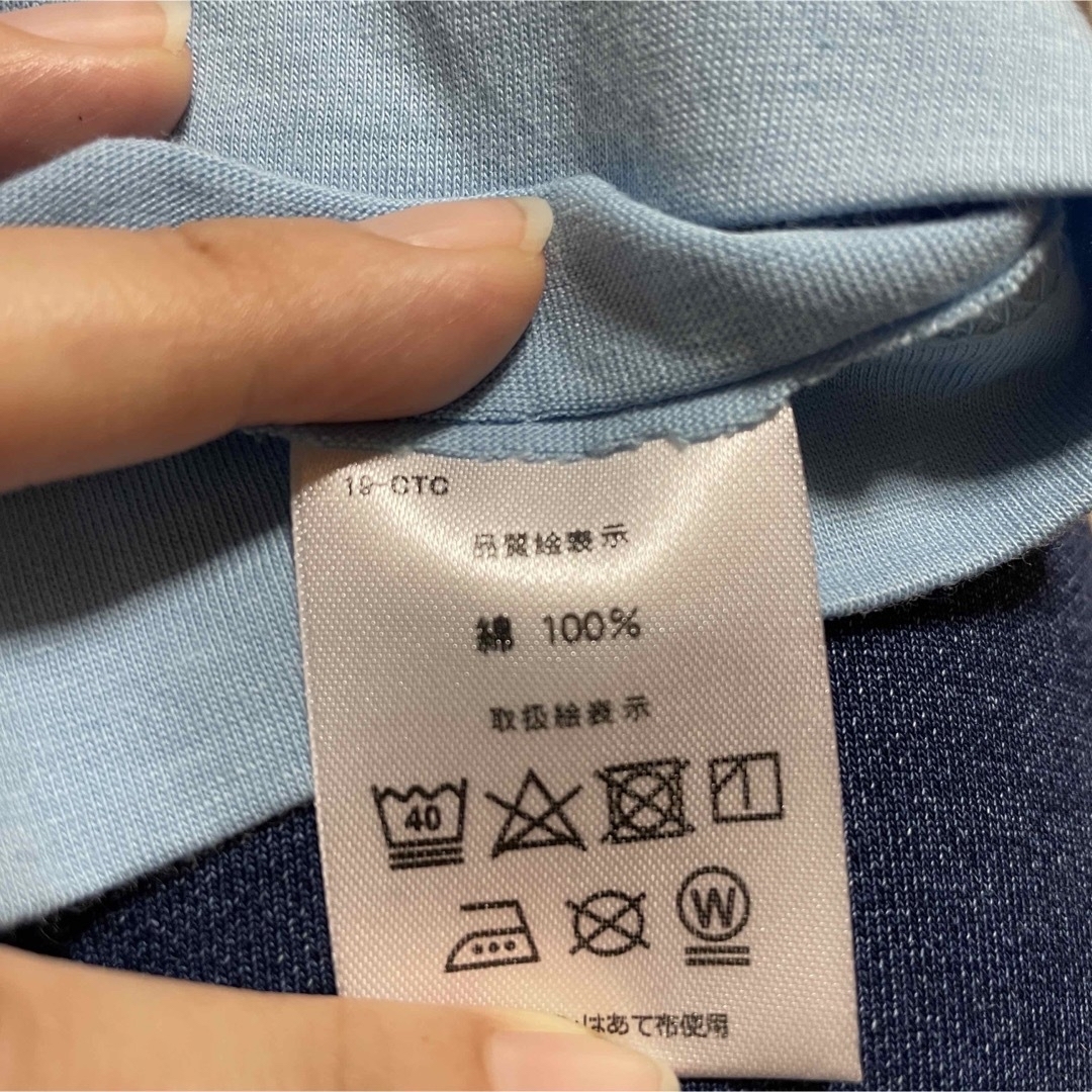 新品　ロンT カットソー　トップス　七分袖　綿100% レディースのトップス(Tシャツ(長袖/七分))の商品写真