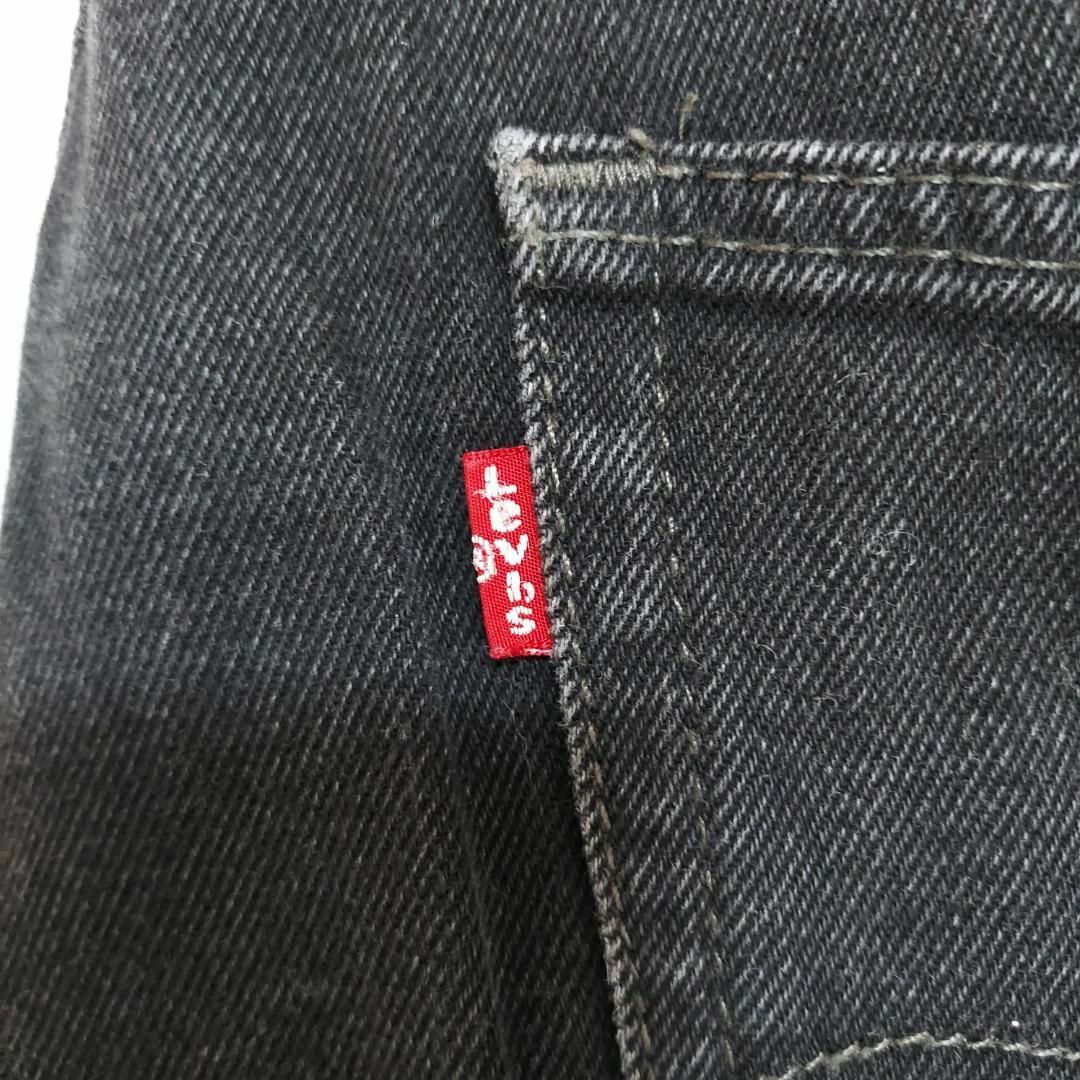 Levi's(リーバイス)のリーバイス505 Levis W40 ブラックデニム 黒 ストレート 8440 メンズのパンツ(デニム/ジーンズ)の商品写真