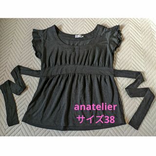 アナトリエ(anatelier)のanatelier　アナトリエ　半袖　トップス　38サイズ(カットソー(半袖/袖なし))