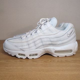 ナイキ(NIKE)の新品同様 NIKE AIR MAX95 ES ALL WHITE 27.5(スニーカー)