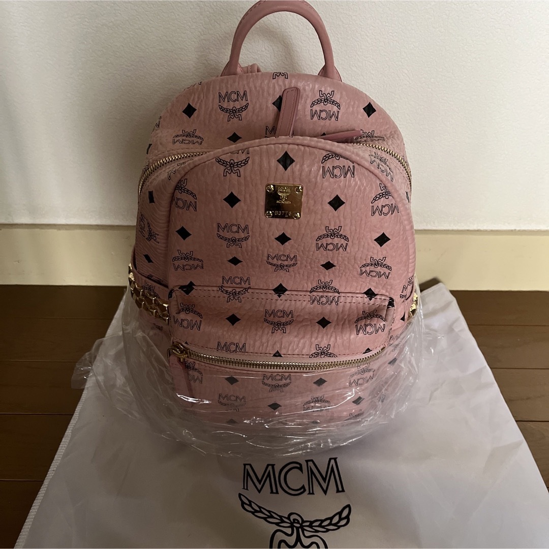 MCM(エムシーエム)のMCMリュック ピンク極上美品✨ レディースのバッグ(リュック/バックパック)の商品写真