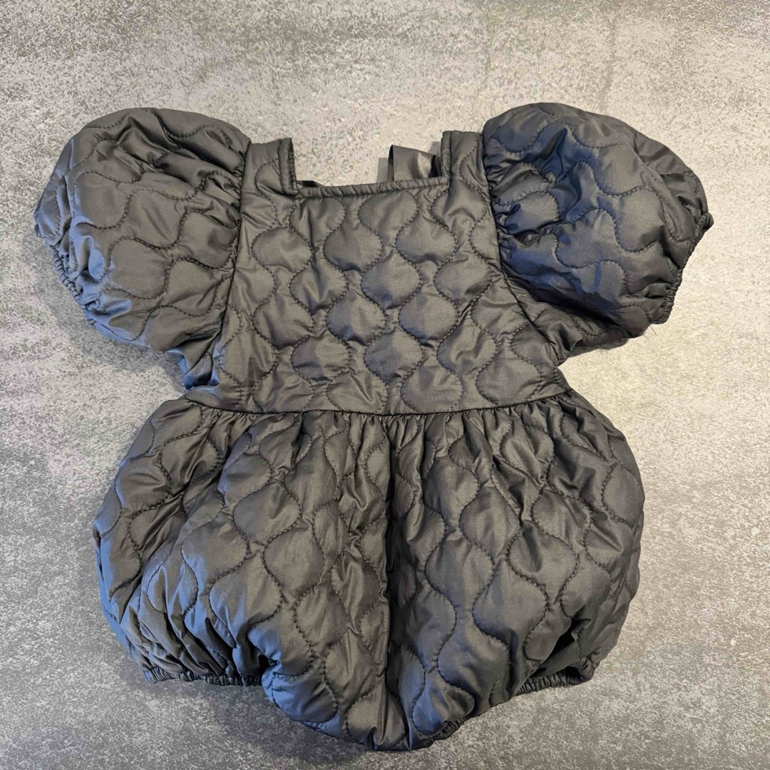 ZARA KIDS(ザラキッズ)のmonbebe / quilted bonbon suit キッズ/ベビー/マタニティのベビー服(~85cm)(ロンパース)の商品写真