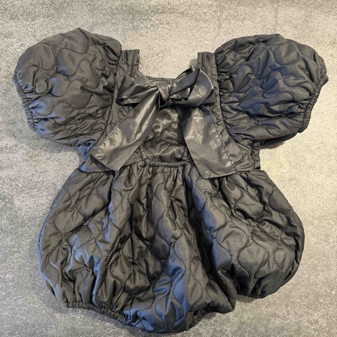 ZARA KIDS(ザラキッズ)のmonbebe / quilted bonbon suit キッズ/ベビー/マタニティのベビー服(~85cm)(ロンパース)の商品写真