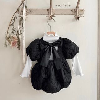 ZARA KIDS - monbebe / quilted bonbon suit