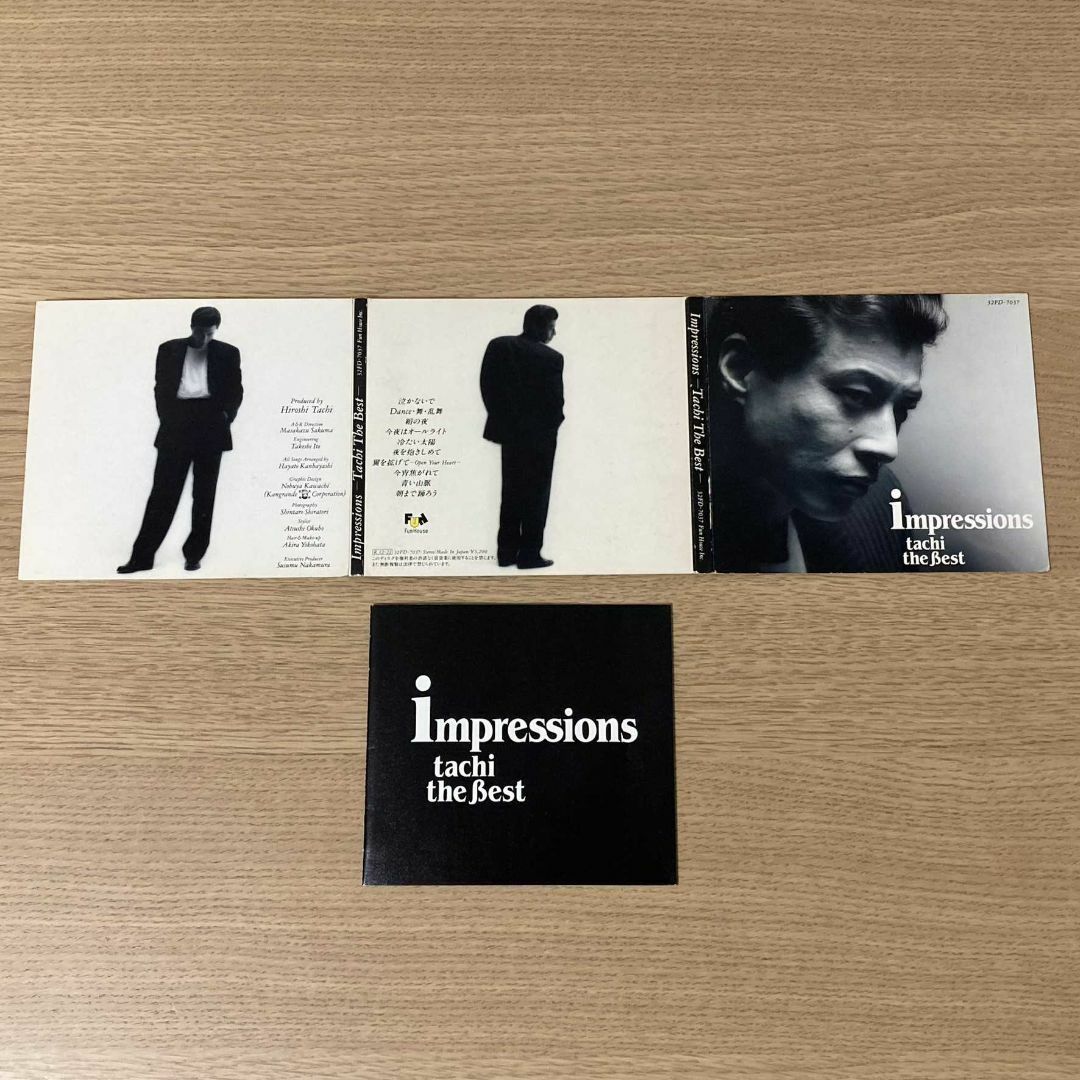 【CD】舘ひろし／IMPRESSIONS - TACHI THE BEST エンタメ/ホビーのCD(ポップス/ロック(邦楽))の商品写真