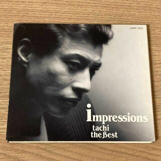 【CD】舘ひろし／IMPRESSIONS - TACHI THE BEST(ポップス/ロック(邦楽))