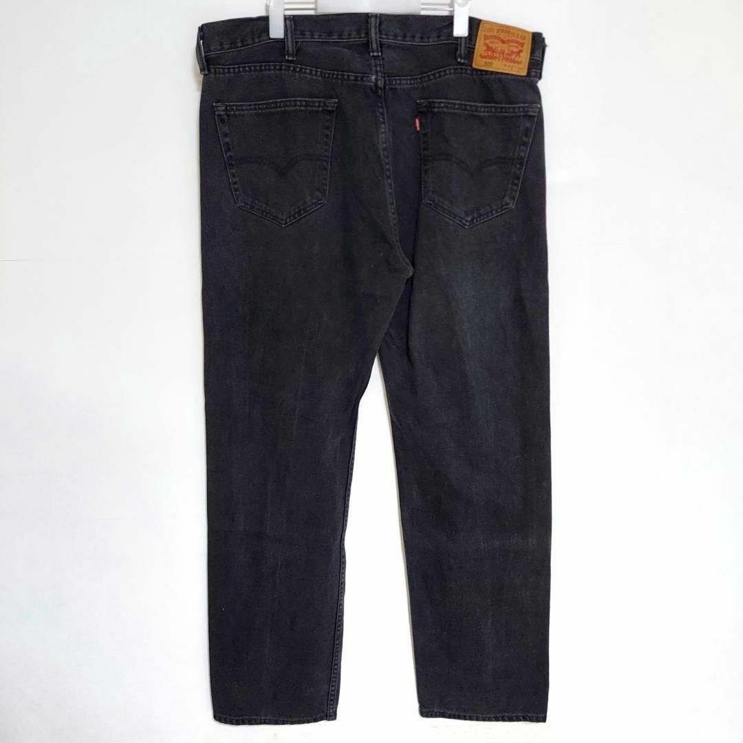 Levi's(リーバイス)のリーバイス505 Levis W40 ブラックデニム 黒 ストレート 8432 メンズのパンツ(デニム/ジーンズ)の商品写真