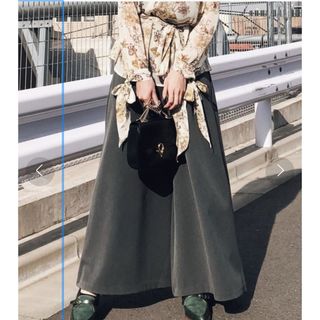 AMERI WIDE FLARE PANTS アメリヴィンテージ