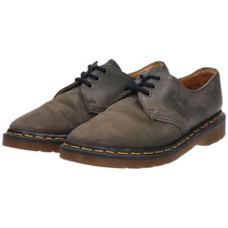 ドクターマーチン(Dr.Martens)の古着 ドクターマーチン Dr.Martens 3ホールシューズ 英国製 6 レディース24.5cm /saa009330(ブーツ)