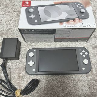 ニンテンドースイッチ(Nintendo Switch)の任天堂 Switch Light 本体 グレー(家庭用ゲーム機本体)